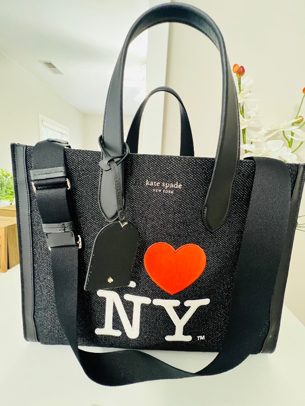 Kate Spade New York Manhattan I ❤️ NY Tote - Excellent Condition